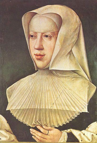 Bernard van orley Portrait of Margaret of Austria Spain oil painting art